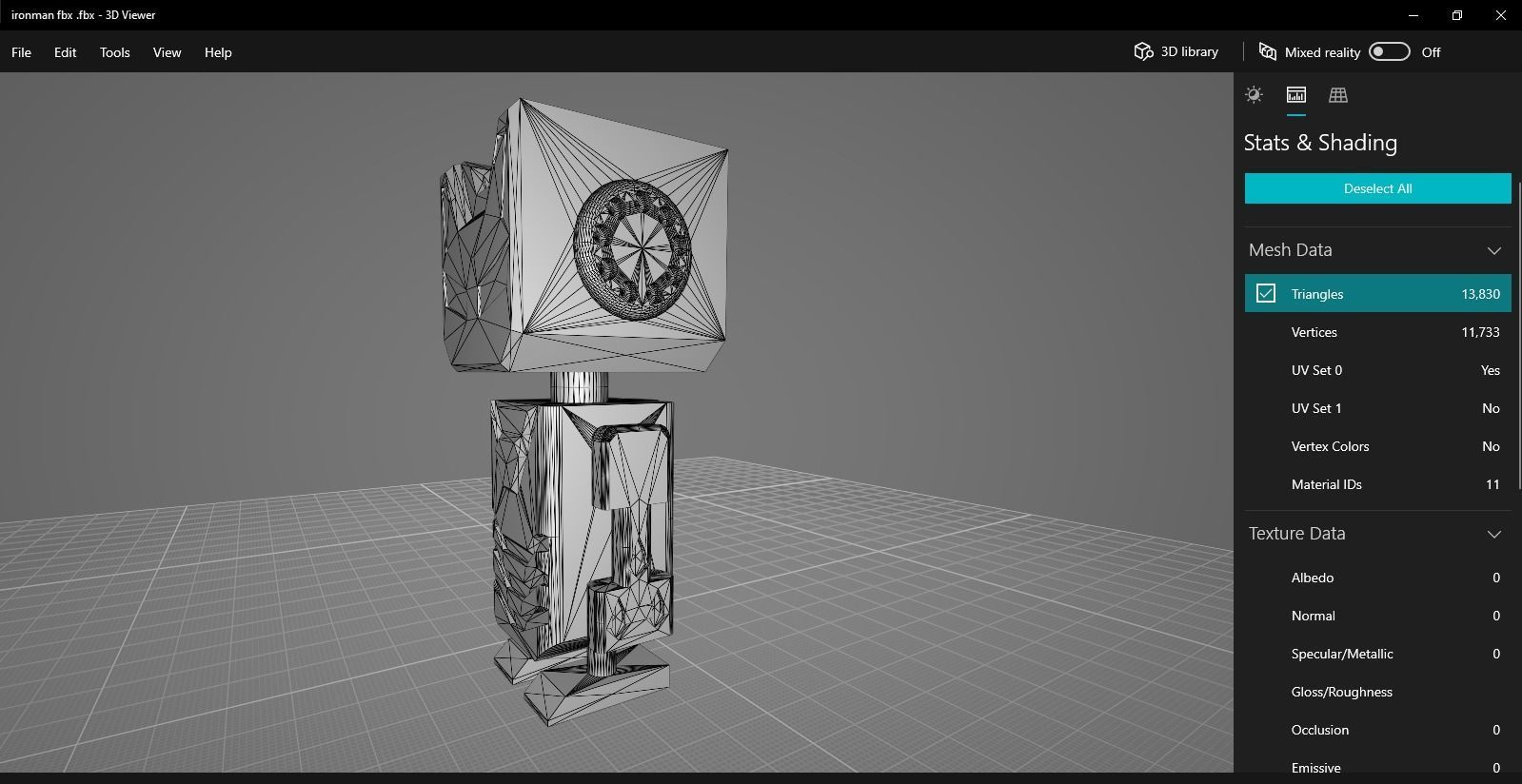 iron man robot  3D print model_12