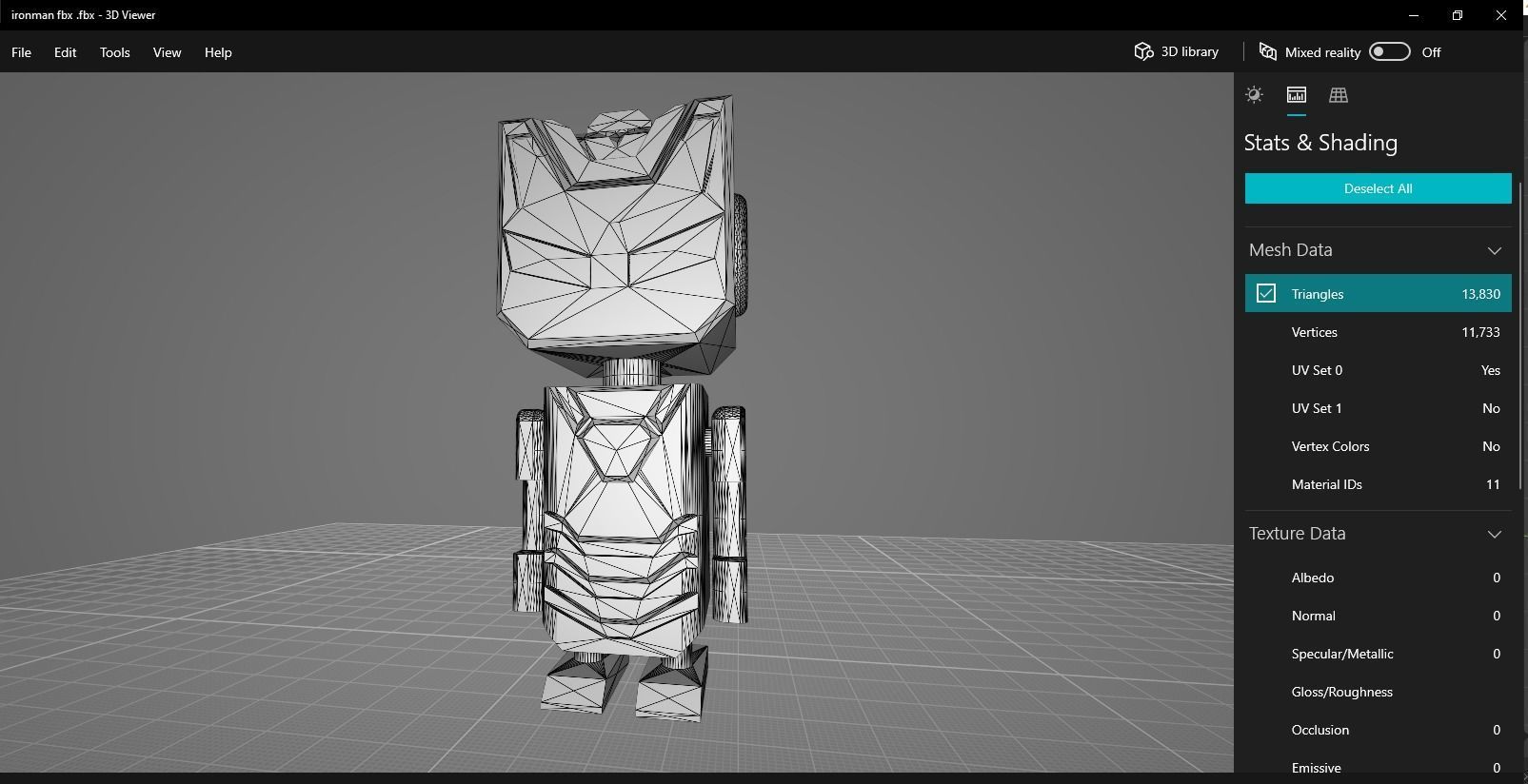 iron man robot  3D print model_9