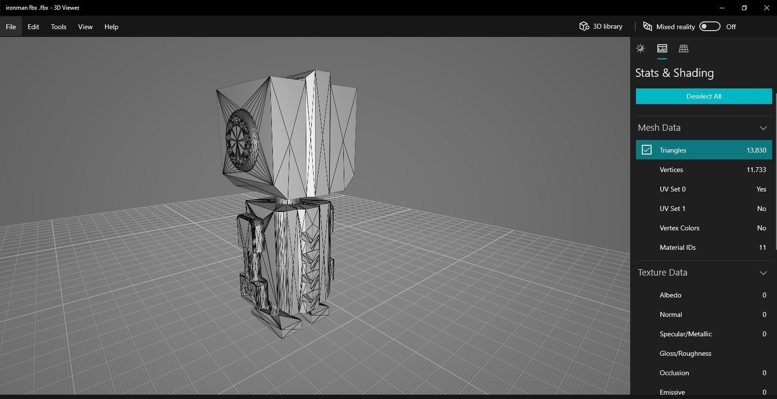 iron man robot  3D print model_11