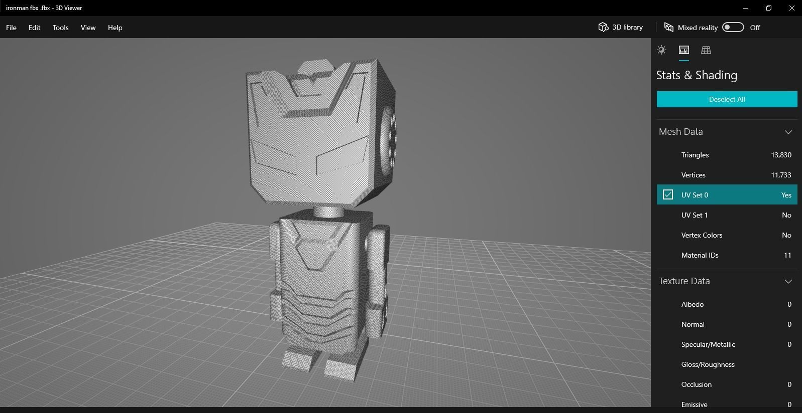 iron man robot  3D print model_8