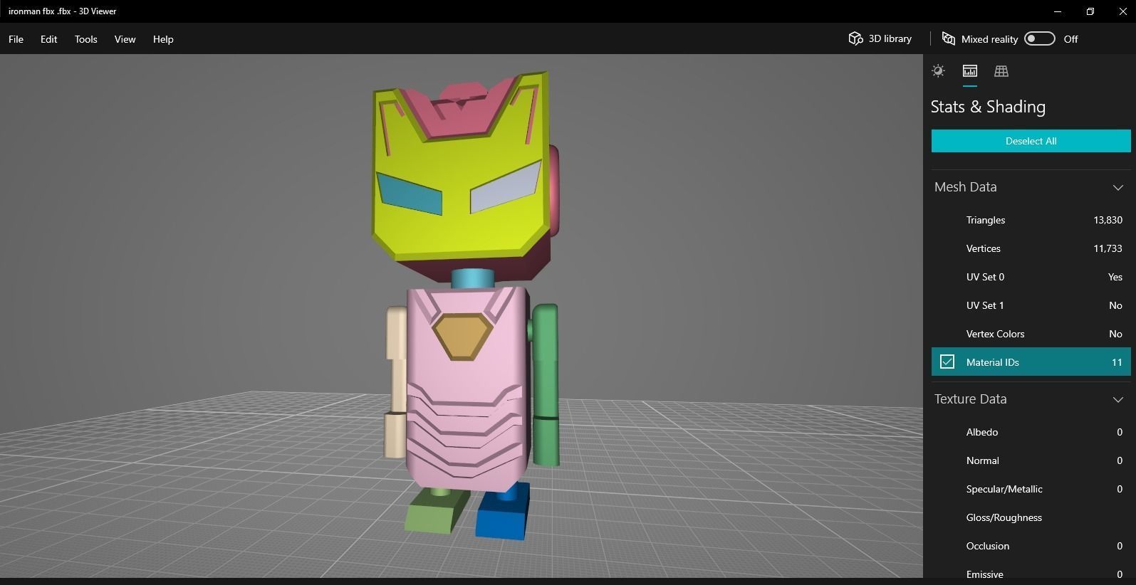 iron man robot  3D print model_10