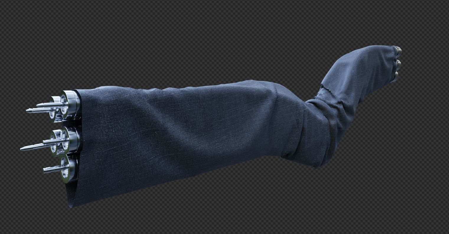 Pipes and wires asset pack Low-poly 3D model_4