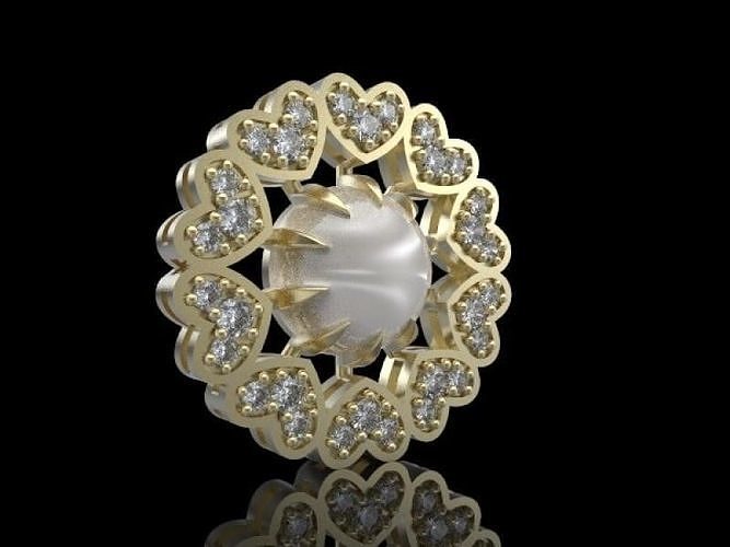 Pendant Love Allure 3D print model