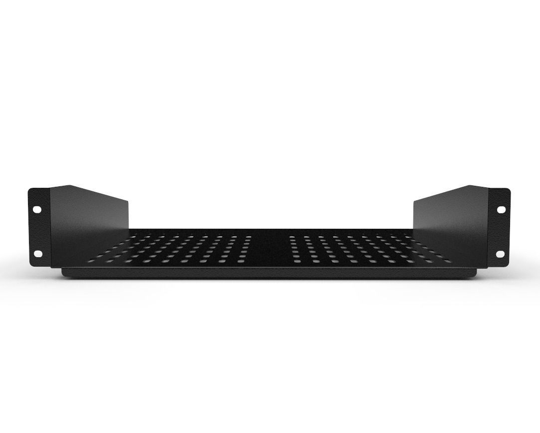 StarTech 2U Rack Shelf free 3D model | CGTrader
