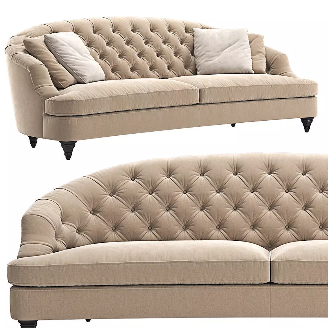 Savon sofa Tosconova 3D model_0