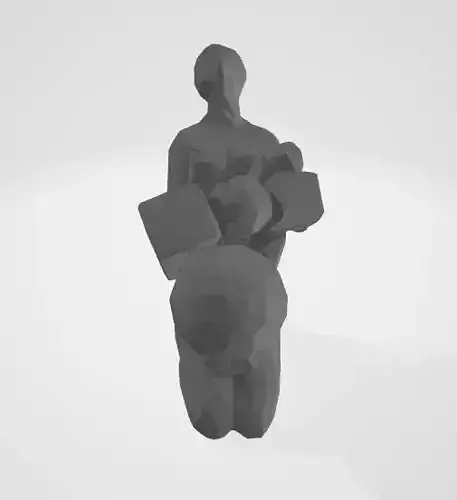 Knee Woman Sculpture