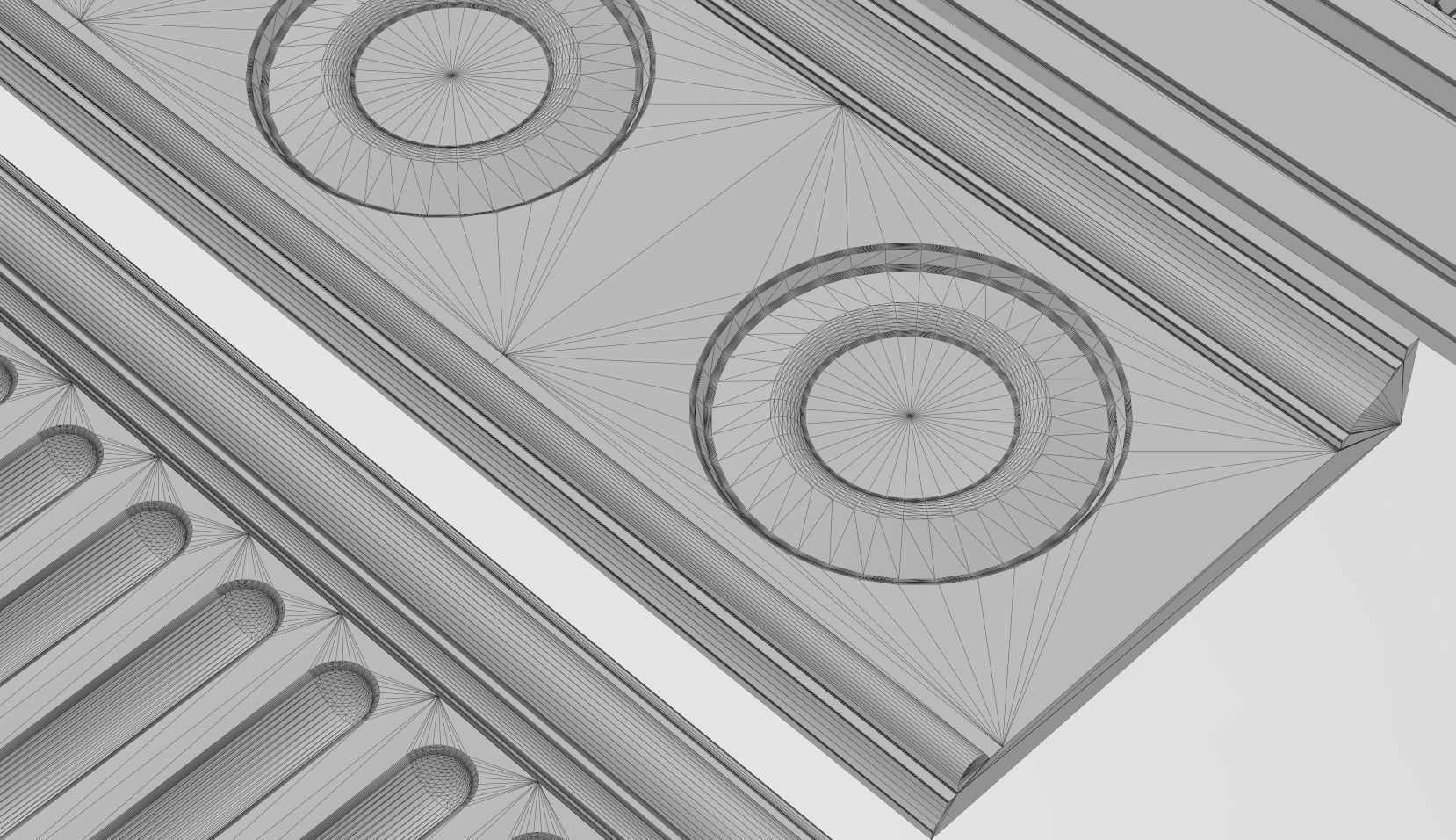 6 classical friezes for plaster and wood workings 3D model 3D printable ...