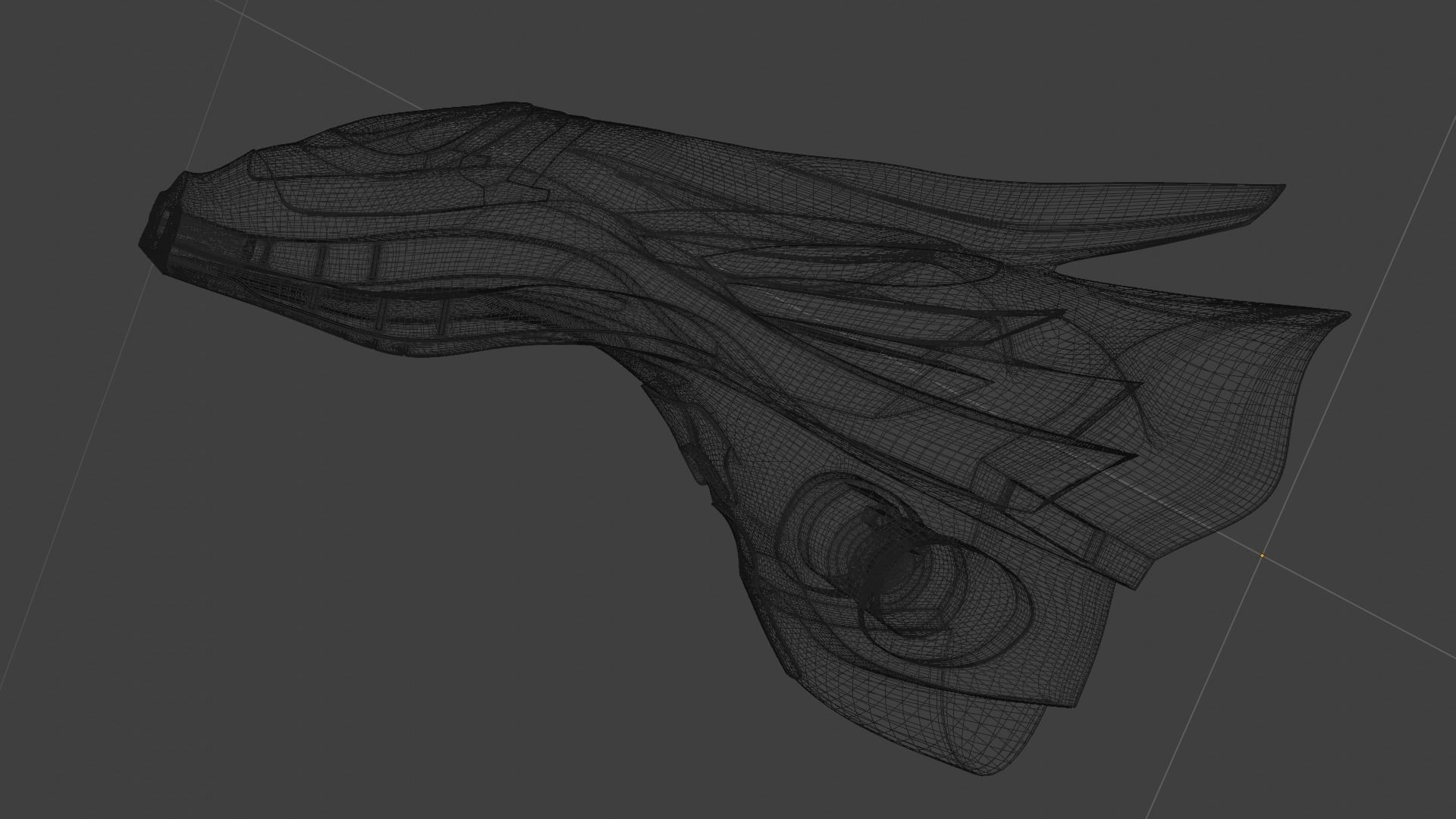 Ragnarok Ship from Final Fantasy VIII 3D print model_68