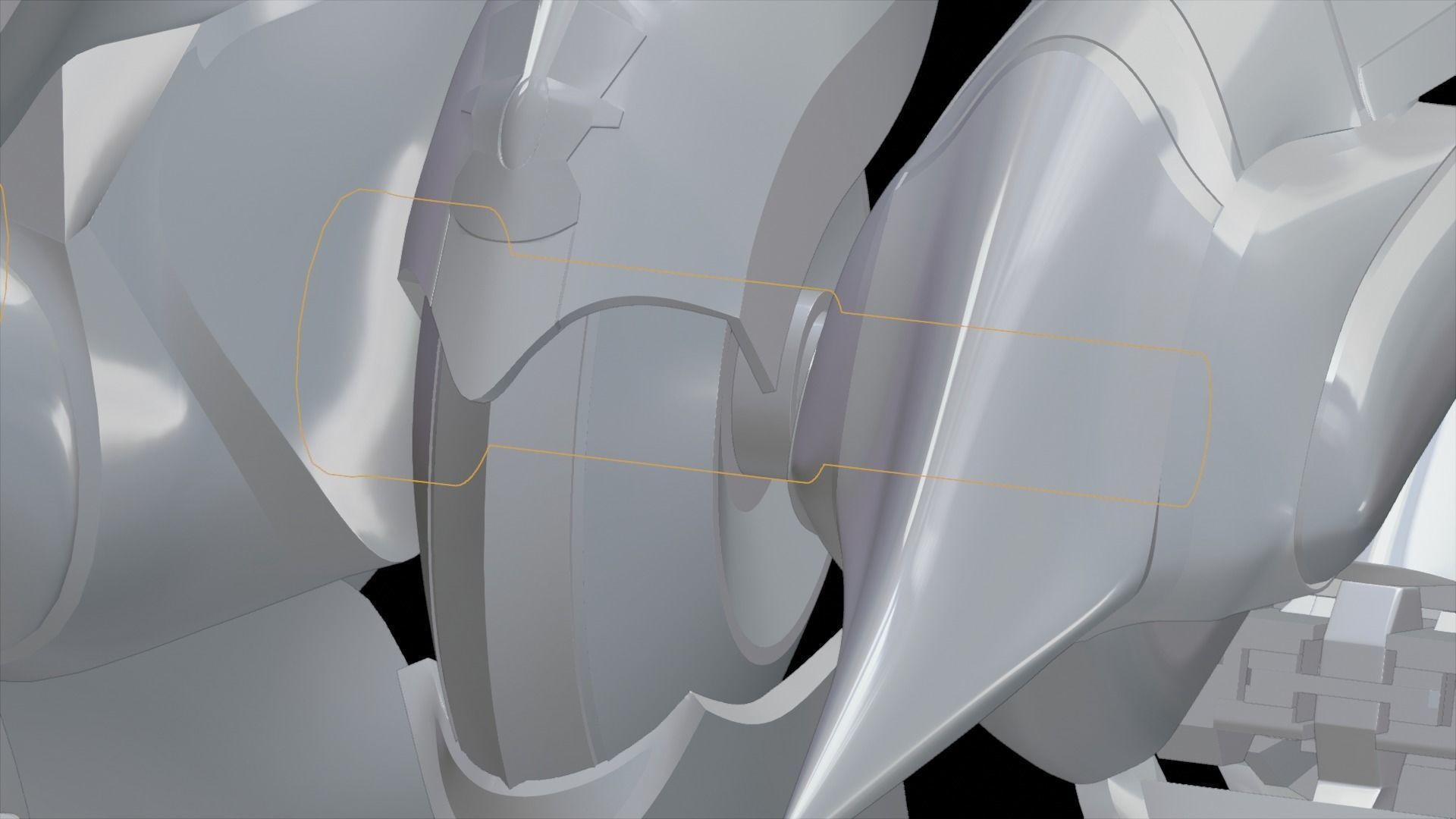 Ragnarok Ship from Final Fantasy VIII 3D print model_16