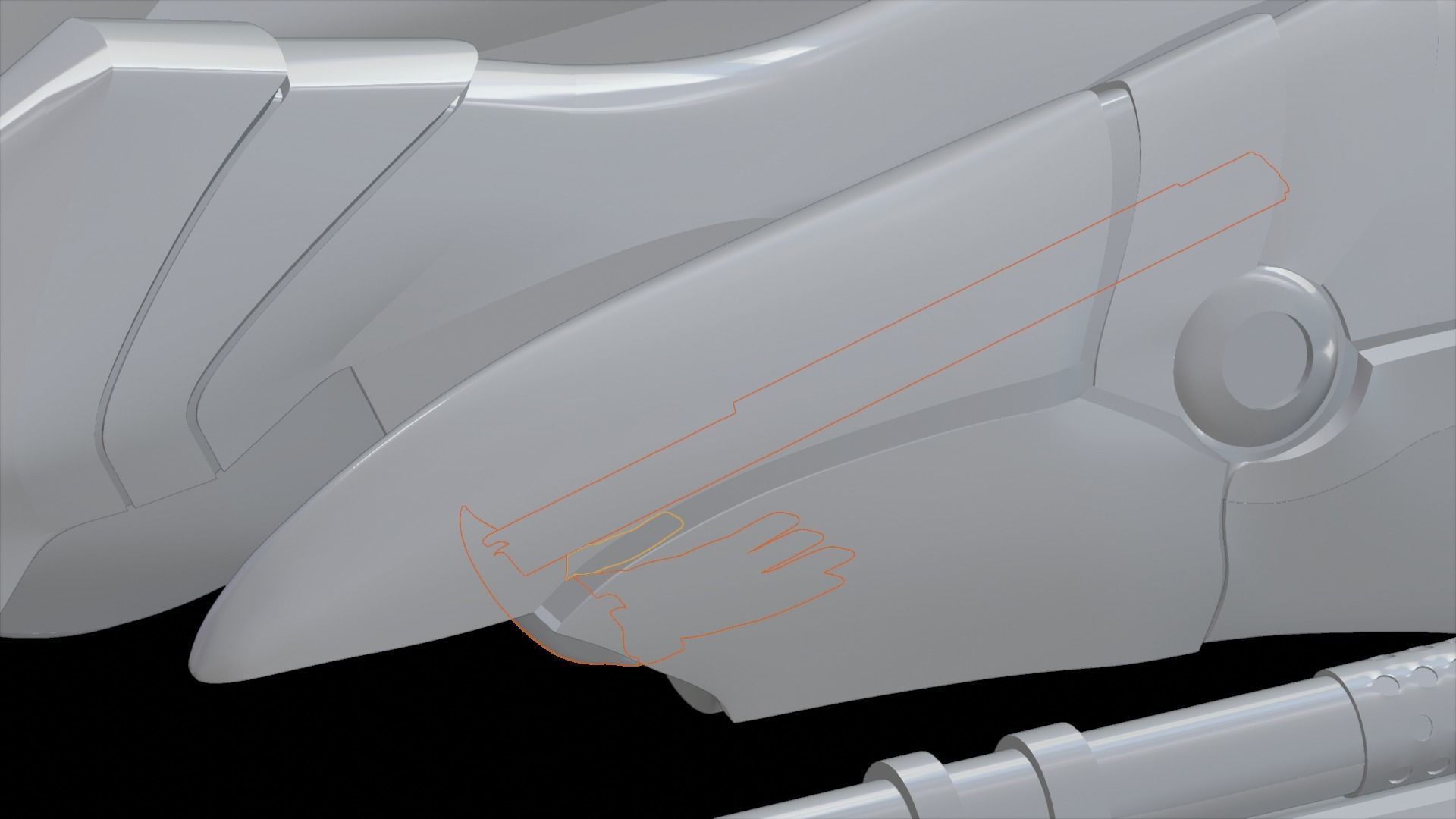 Ragnarok Ship from Final Fantasy VIII 3D print model_19