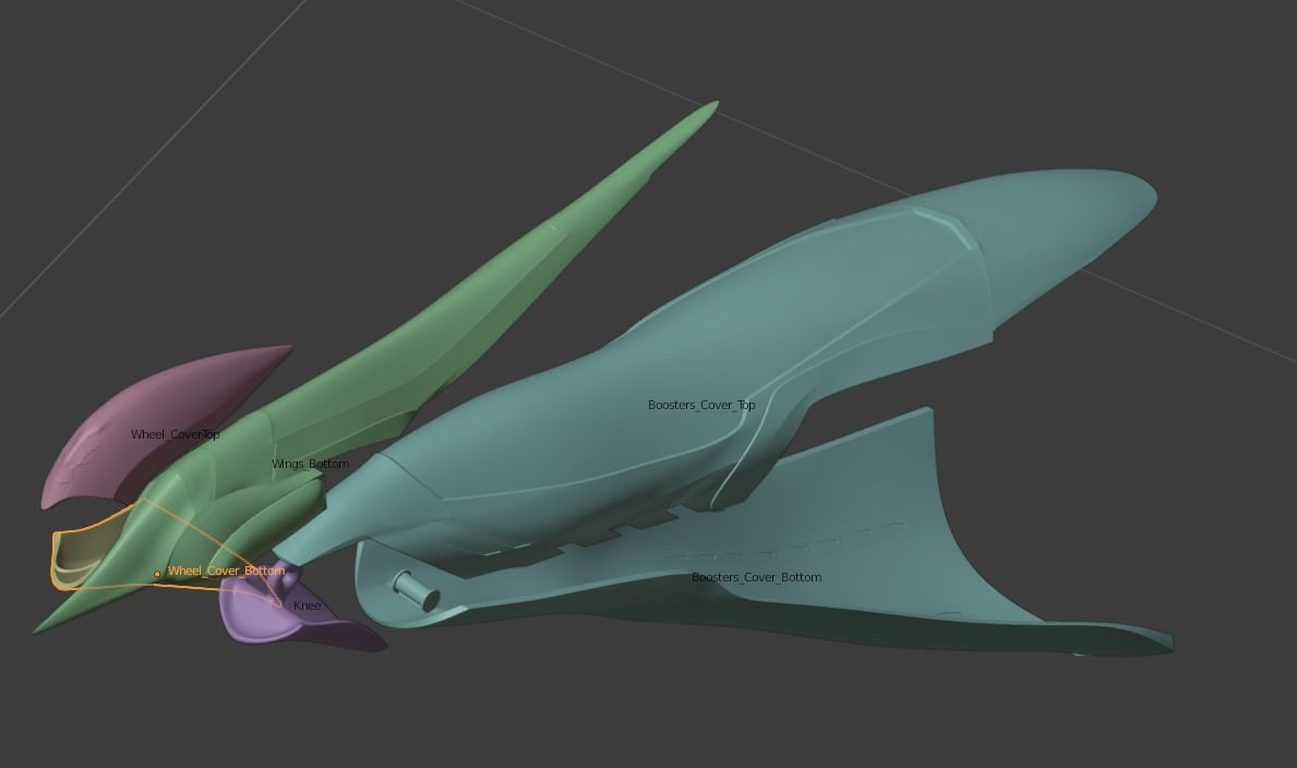 Ragnarok Ship from Final Fantasy VIII 3D print model_81