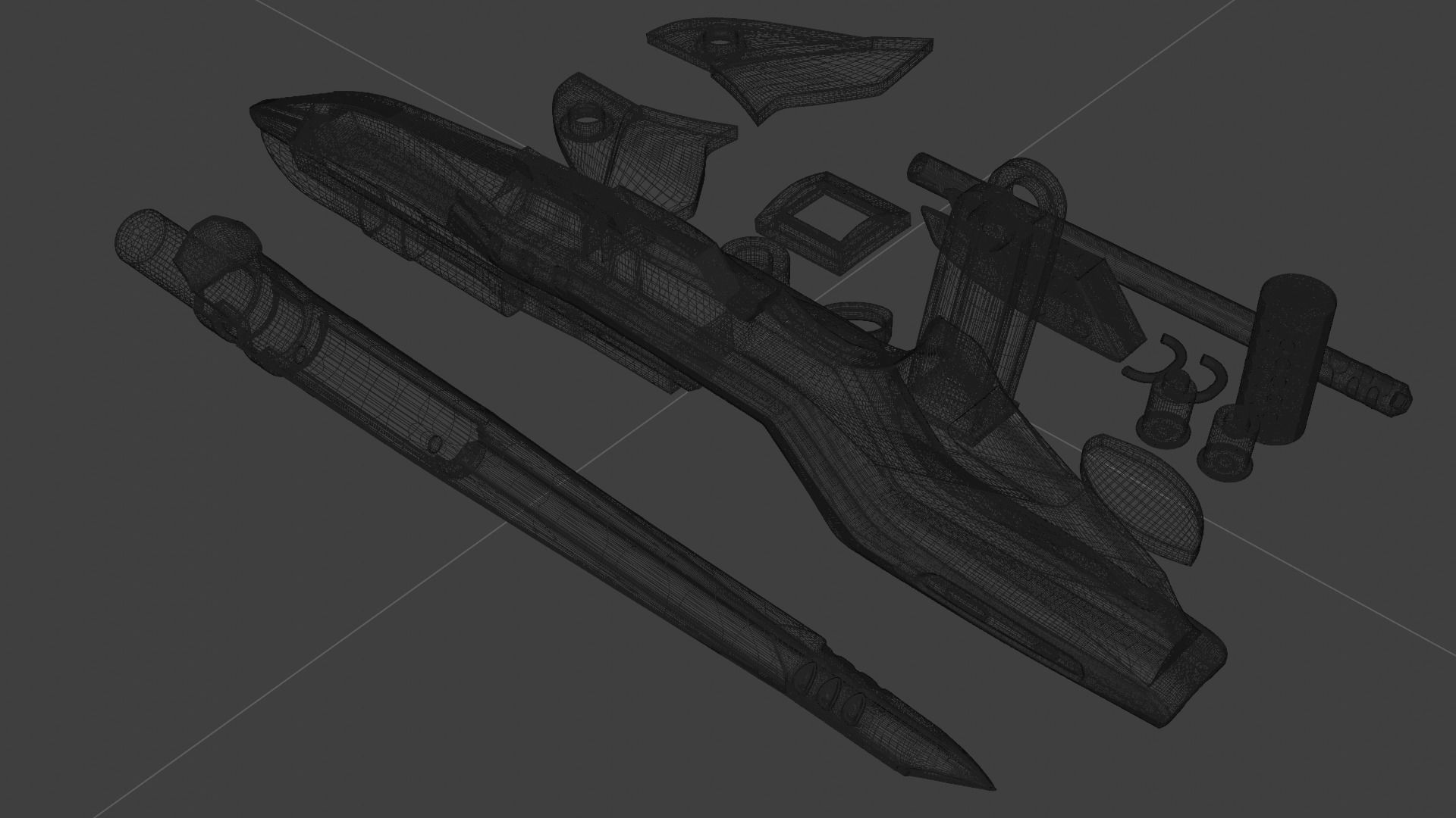Ragnarok Ship from Final Fantasy VIII 3D print model_47
