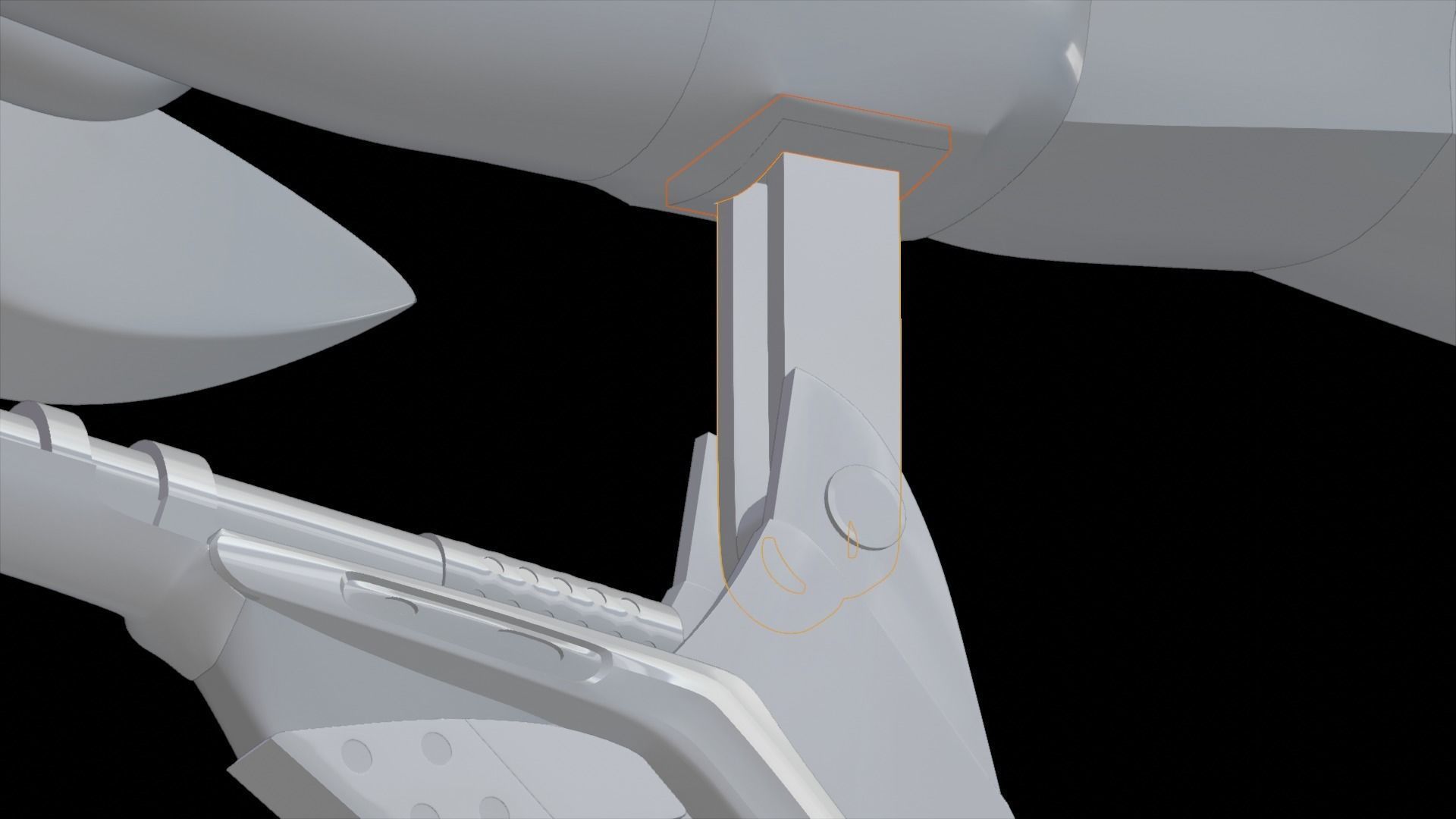 Ragnarok Ship from Final Fantasy VIII 3D print model_17