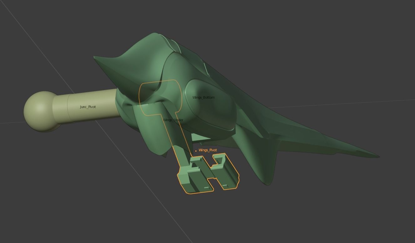 Ragnarok Ship from Final Fantasy VIII 3D print model_83