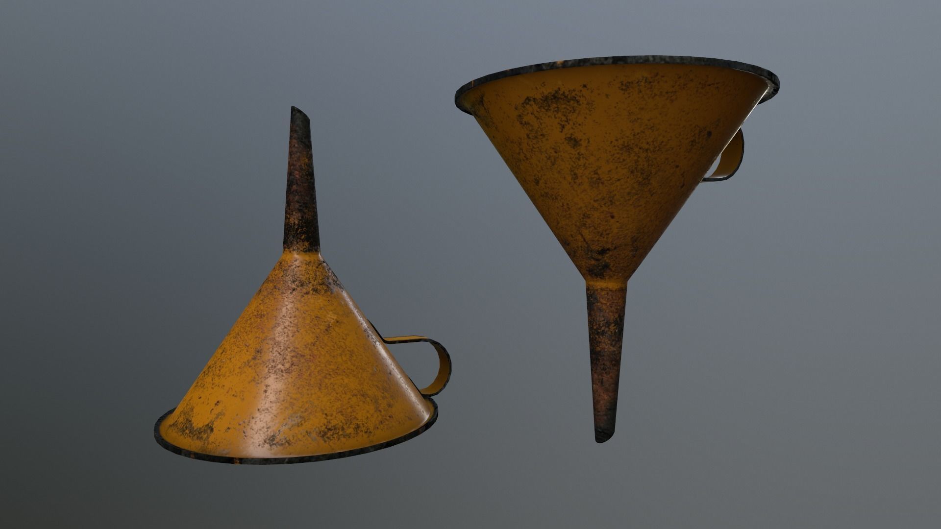 Funnel V2 Low-poly 3D model_33