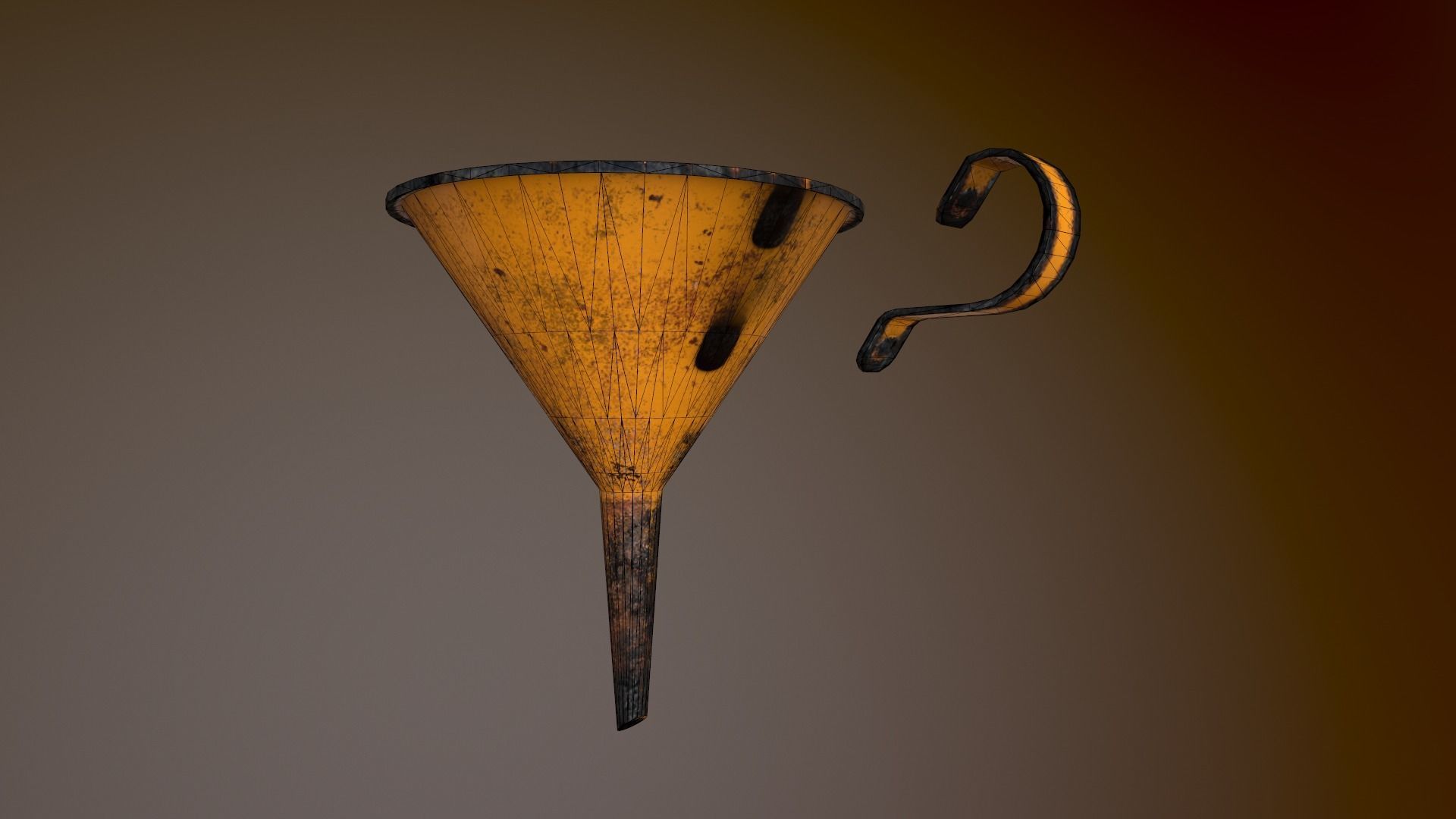 Funnel V2 Low-poly 3D model_56