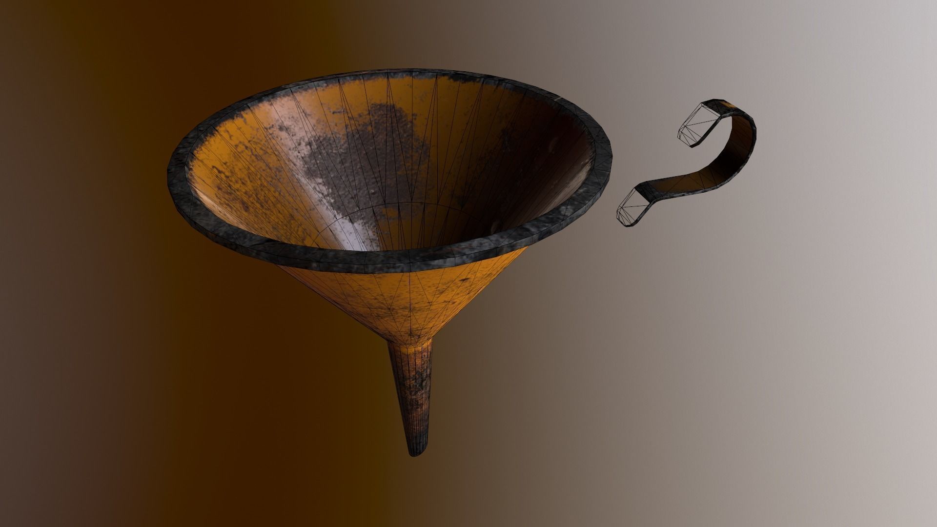 Funnel V2 Low-poly 3D model_55