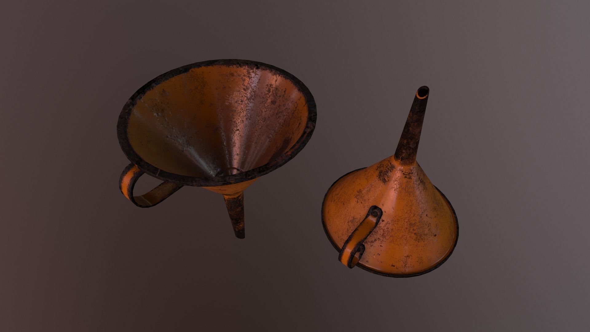 Funnel V2 Low-poly 3D model_38