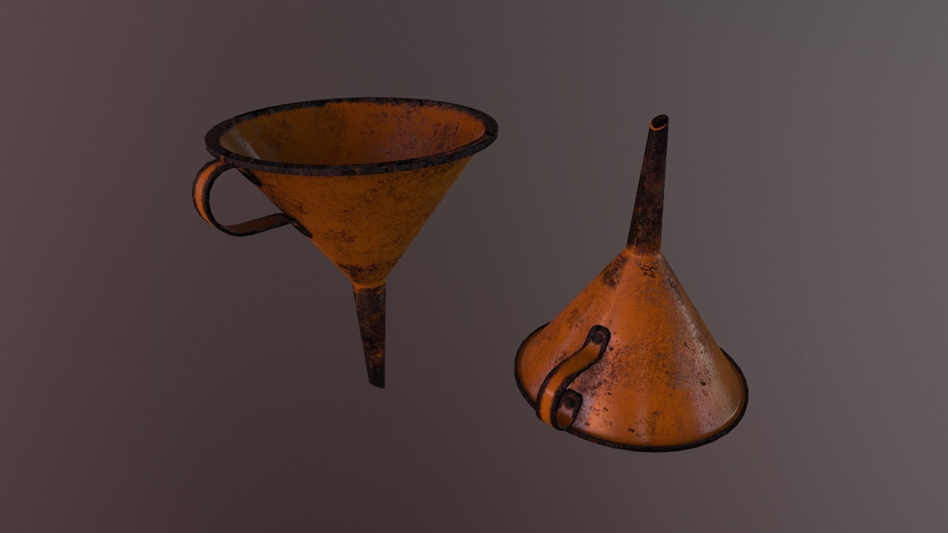 Funnel V2 Low-poly 3D model_36