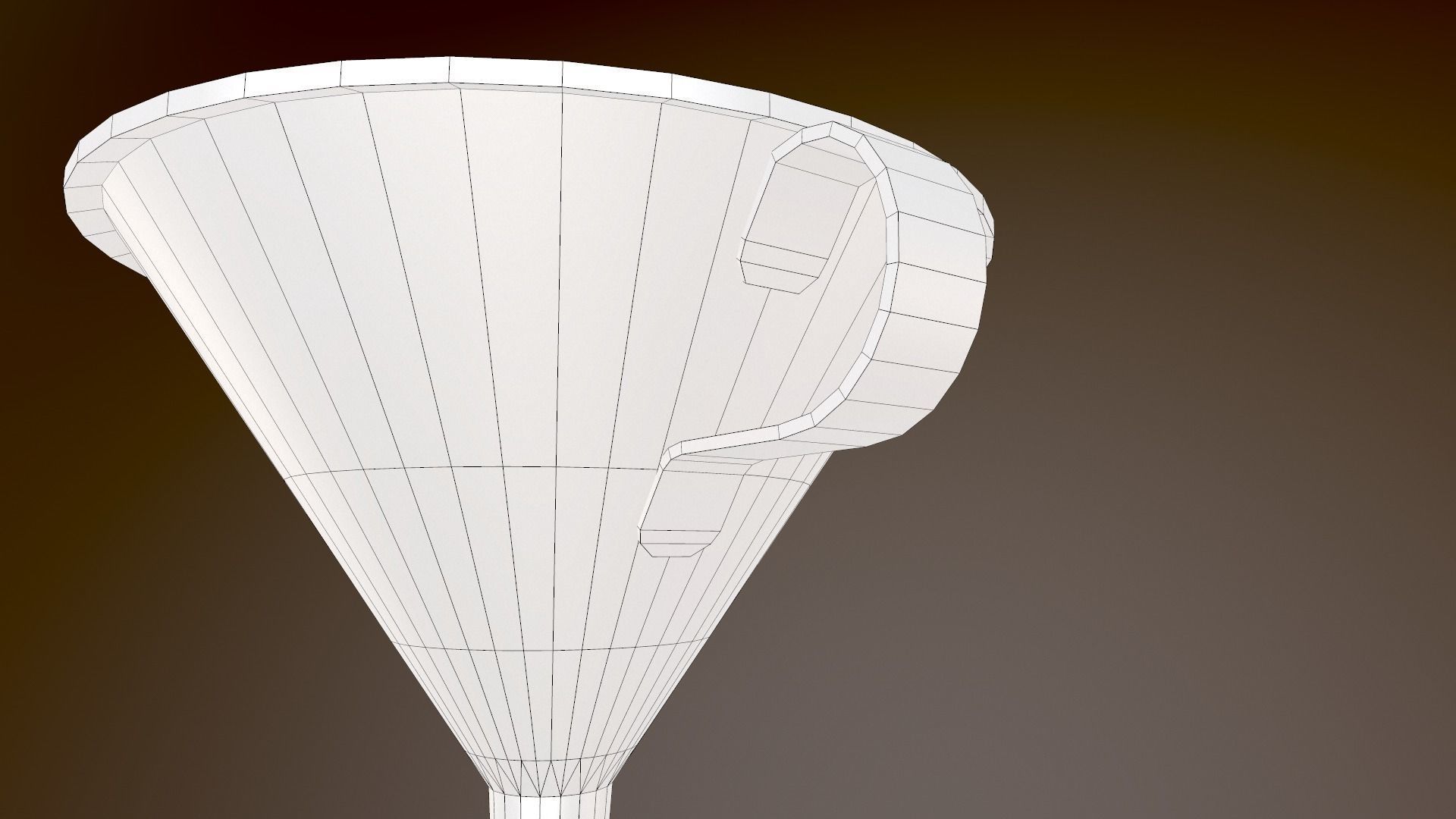 Funnel V2 Low-poly 3D model_42