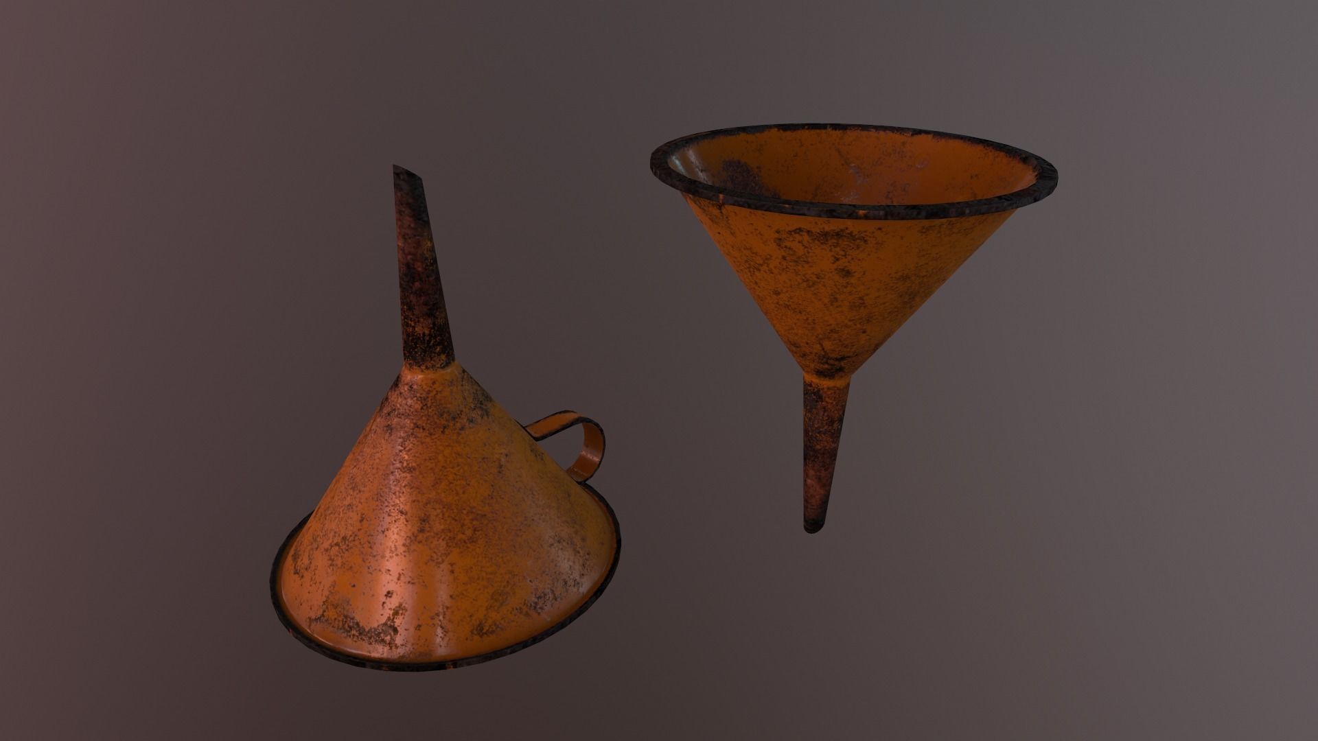 Funnel V2 Low-poly 3D model_35