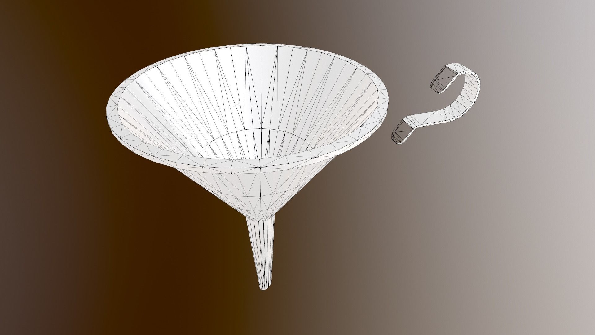 Funnel V2 Low-poly 3D model_54