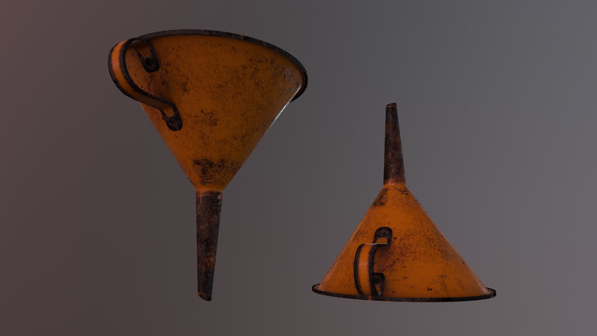 Funnel V2 Low-poly 3D model_37