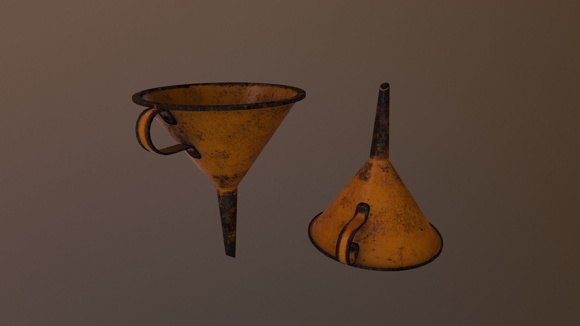 Funnel V2 Low-poly 3D model_25