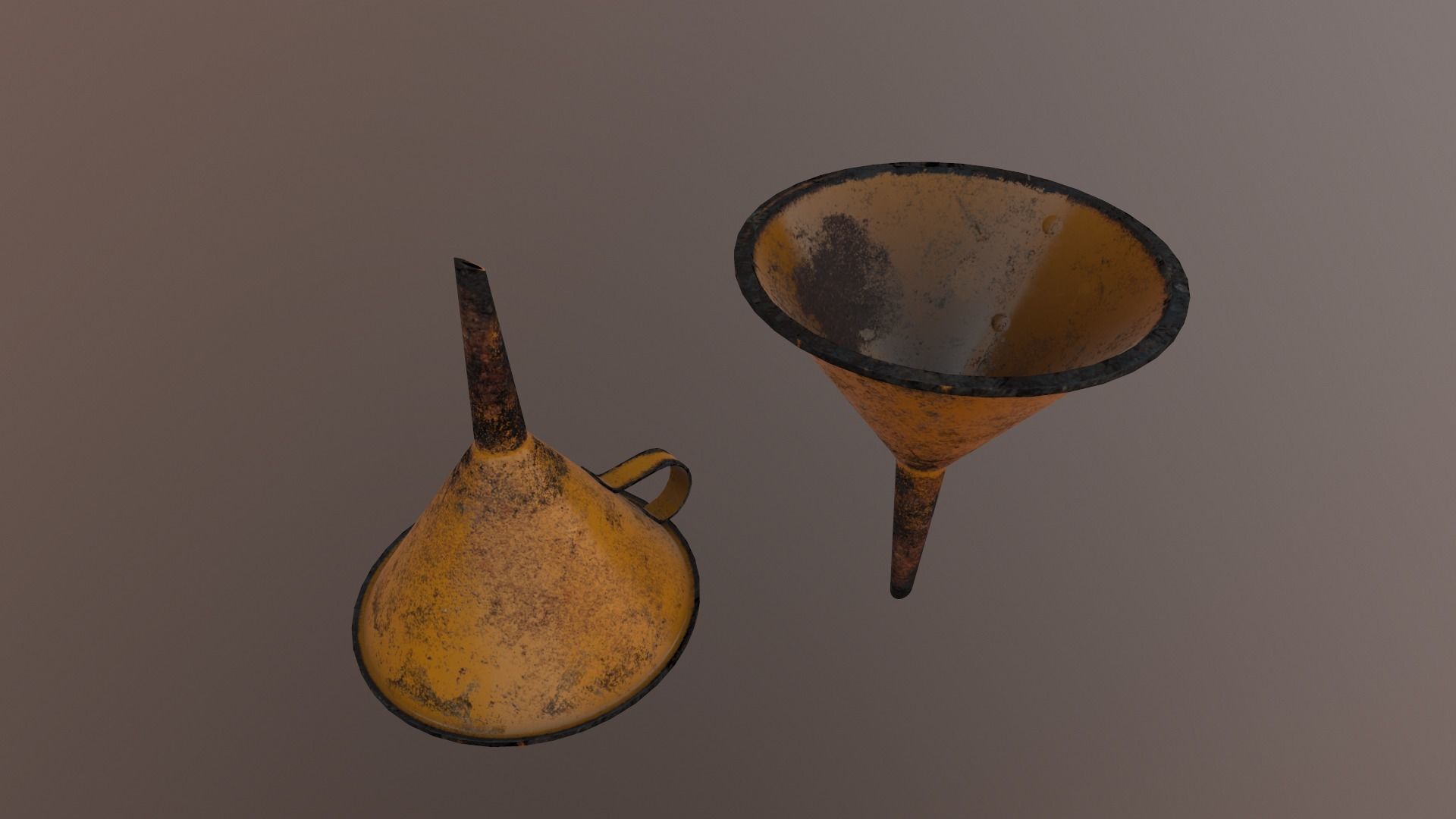 Funnel V2 Low-poly 3D model_16