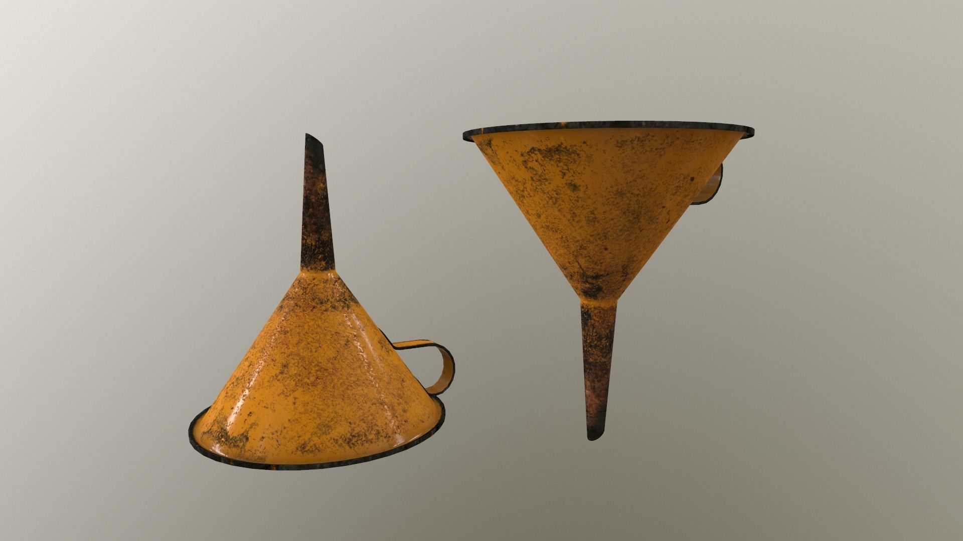 Funnel V2 Low-poly 3D model_19