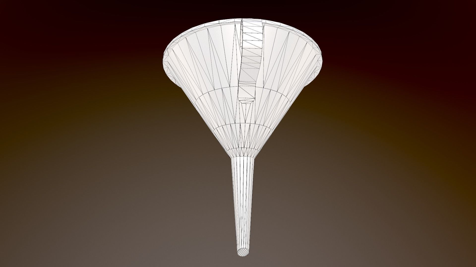 Funnel V2 Low-poly 3D model_48