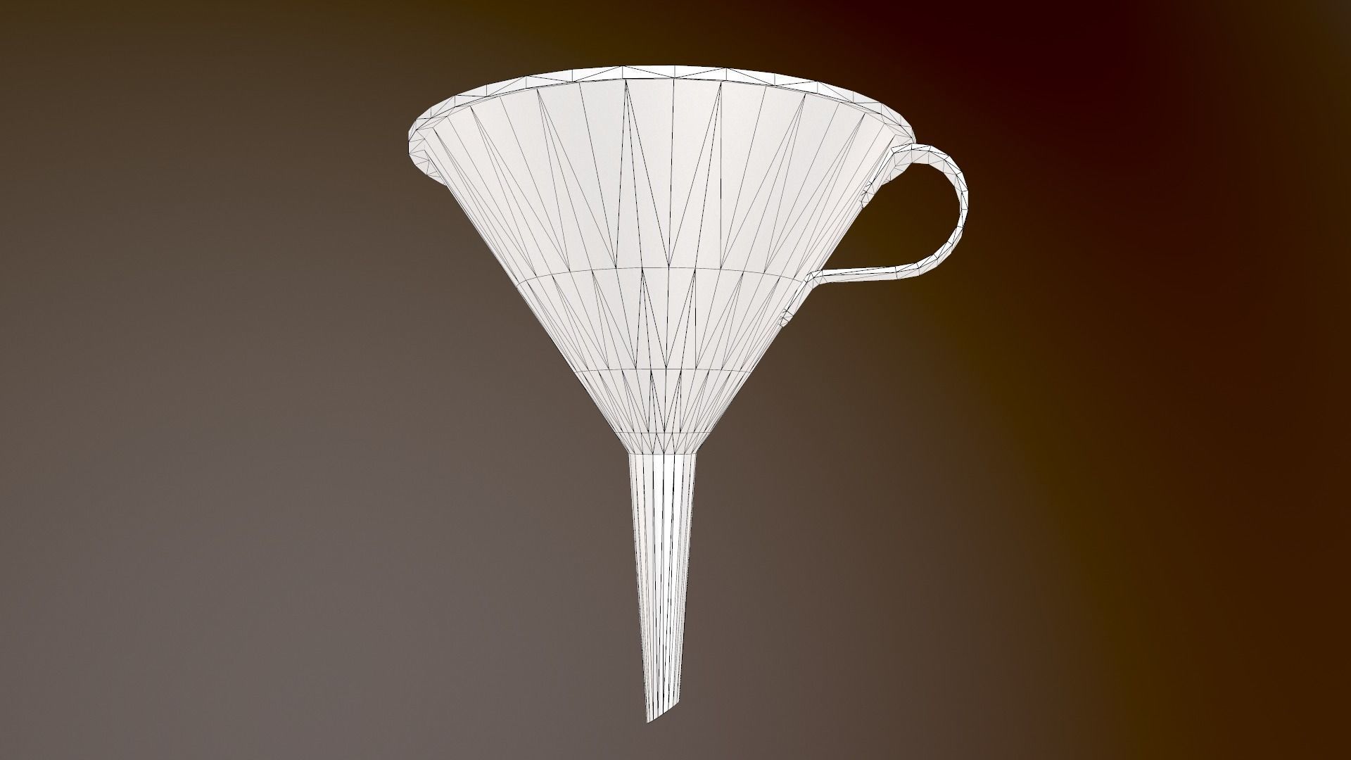 Funnel V2 Low-poly 3D model_47