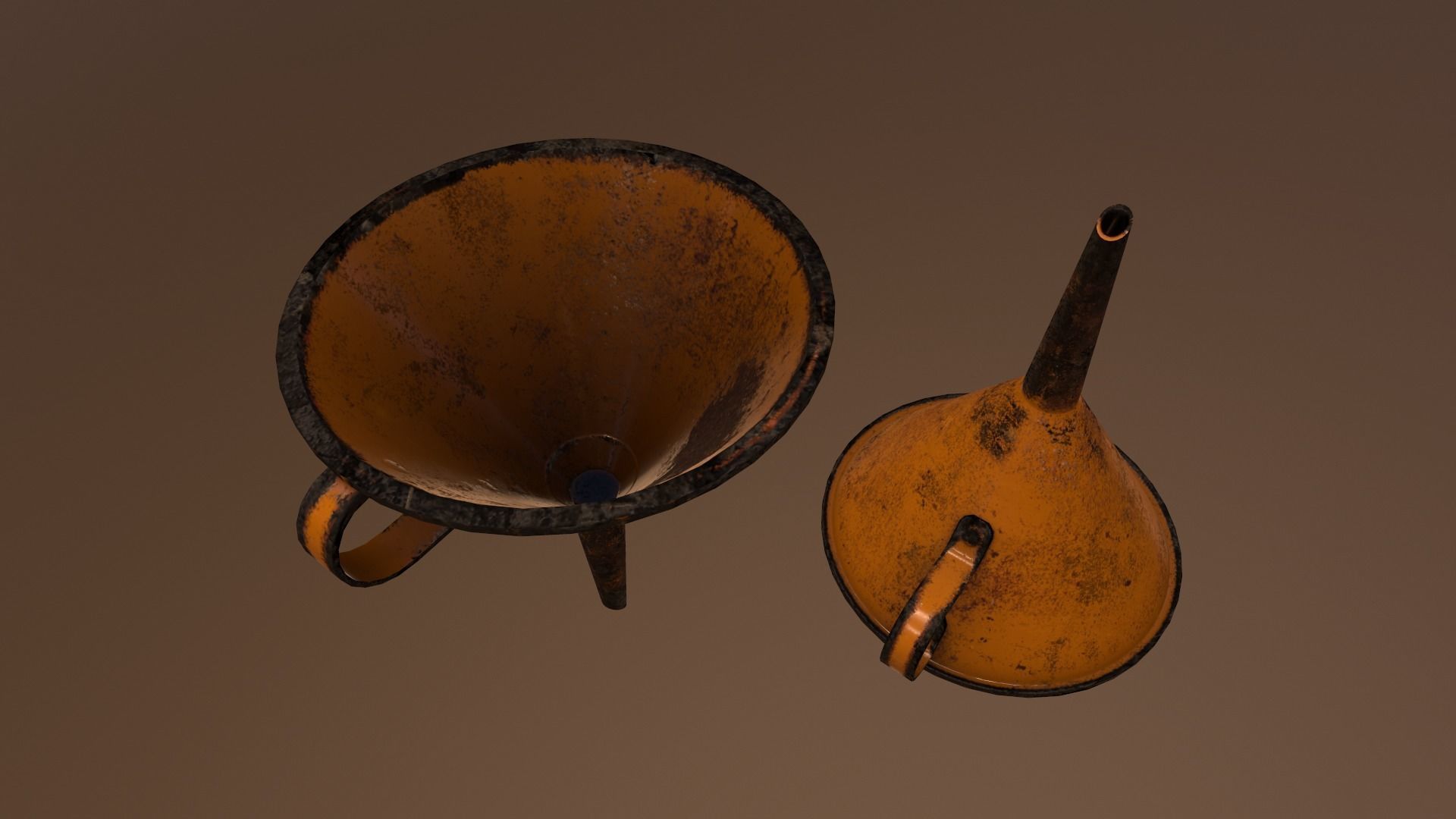 Funnel V2 Low-poly 3D model_27