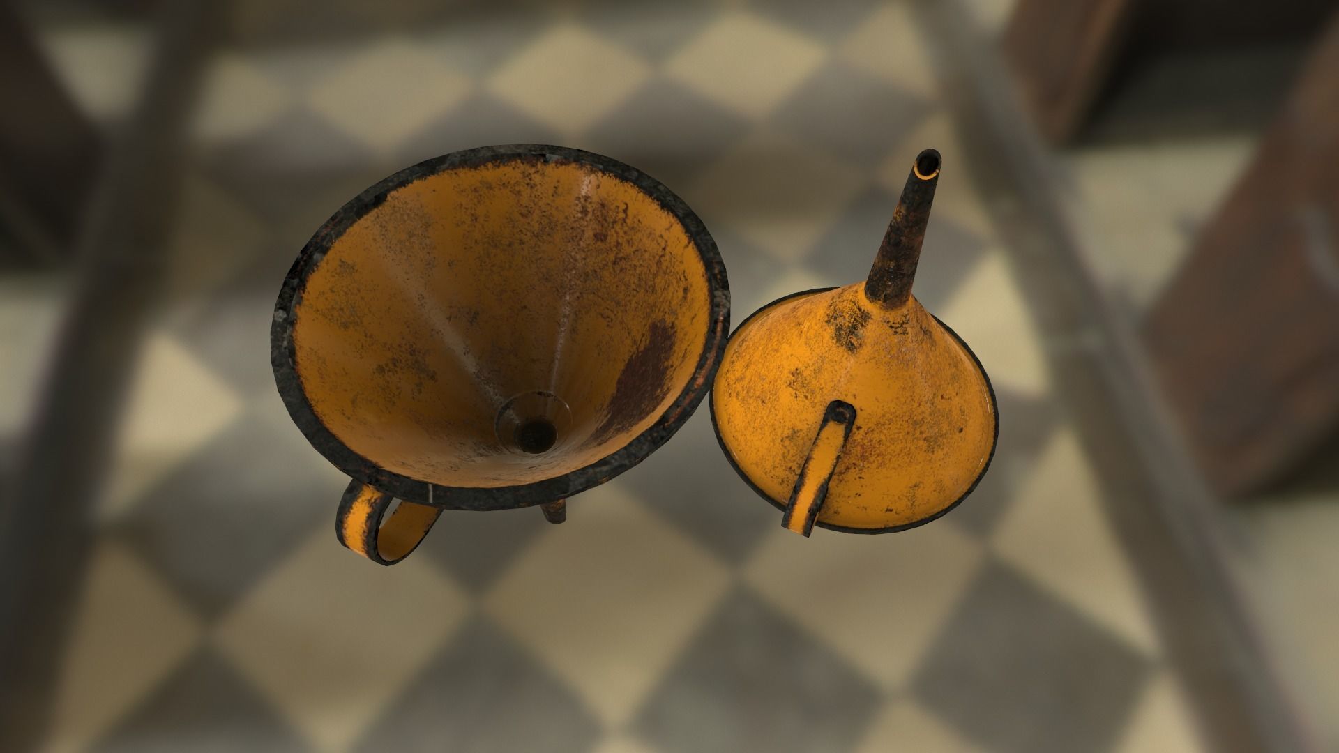 Funnel V2 Low-poly 3D model_17