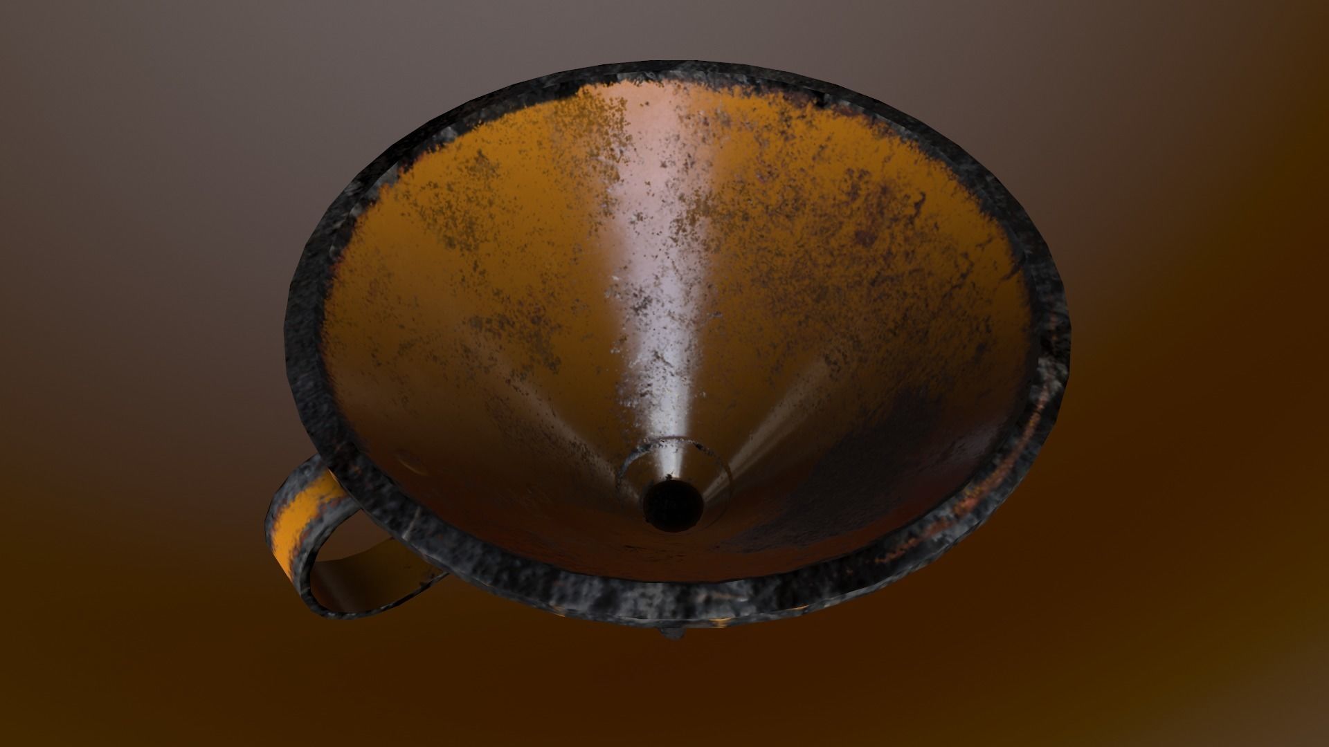 Funnel V2 Low-poly 3D model_10