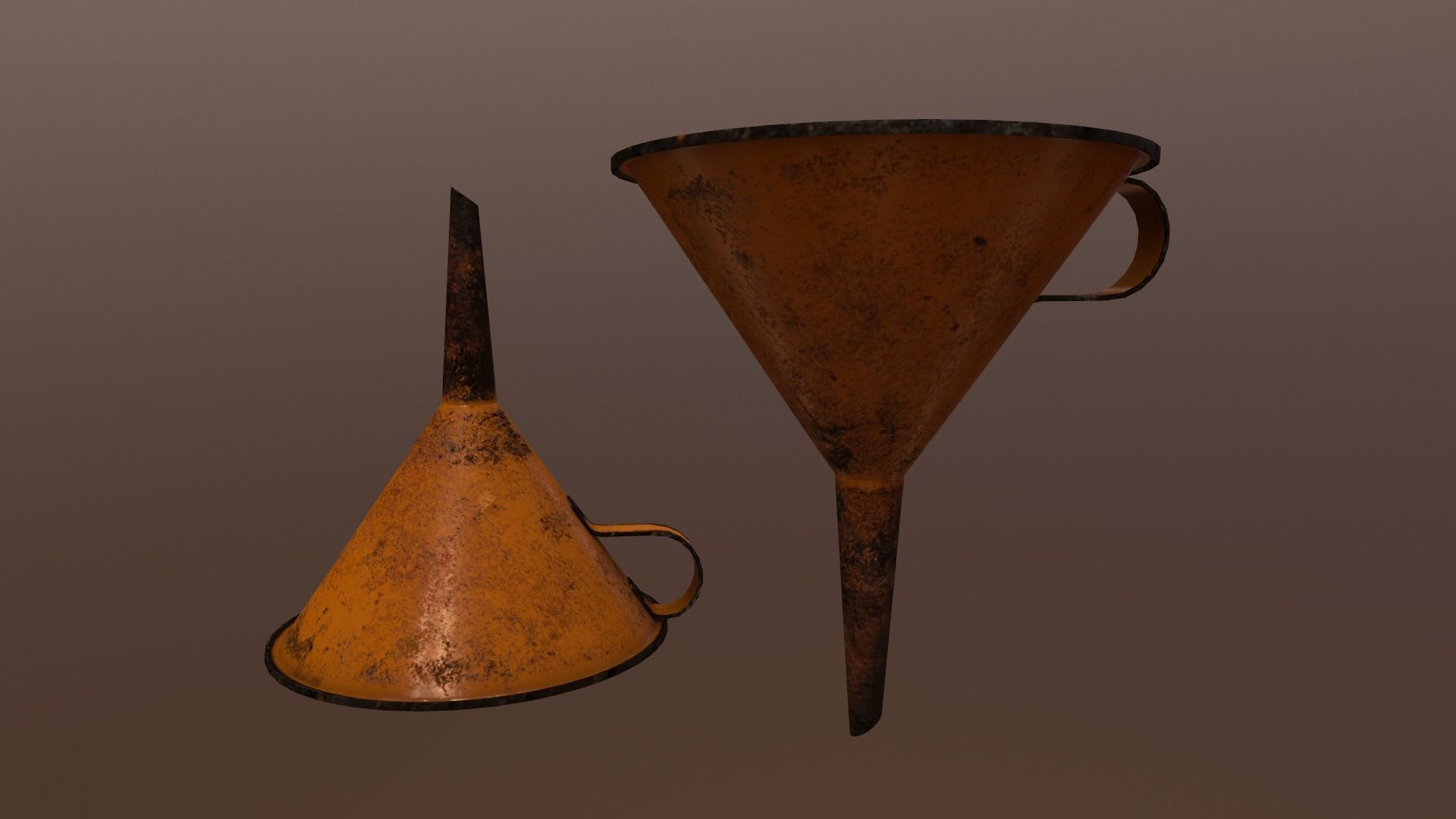 Funnel V2 Low-poly 3D model_28
