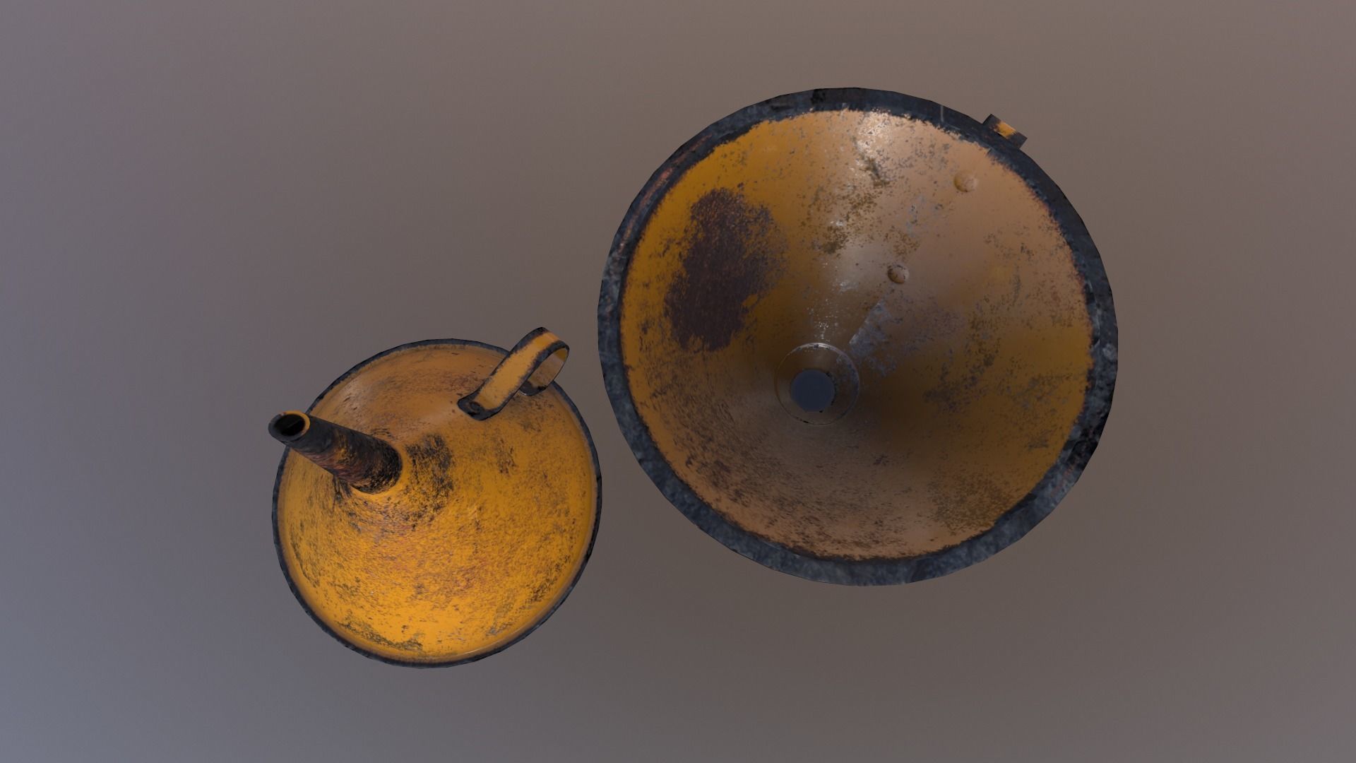 Funnel V2 Low-poly 3D model_14