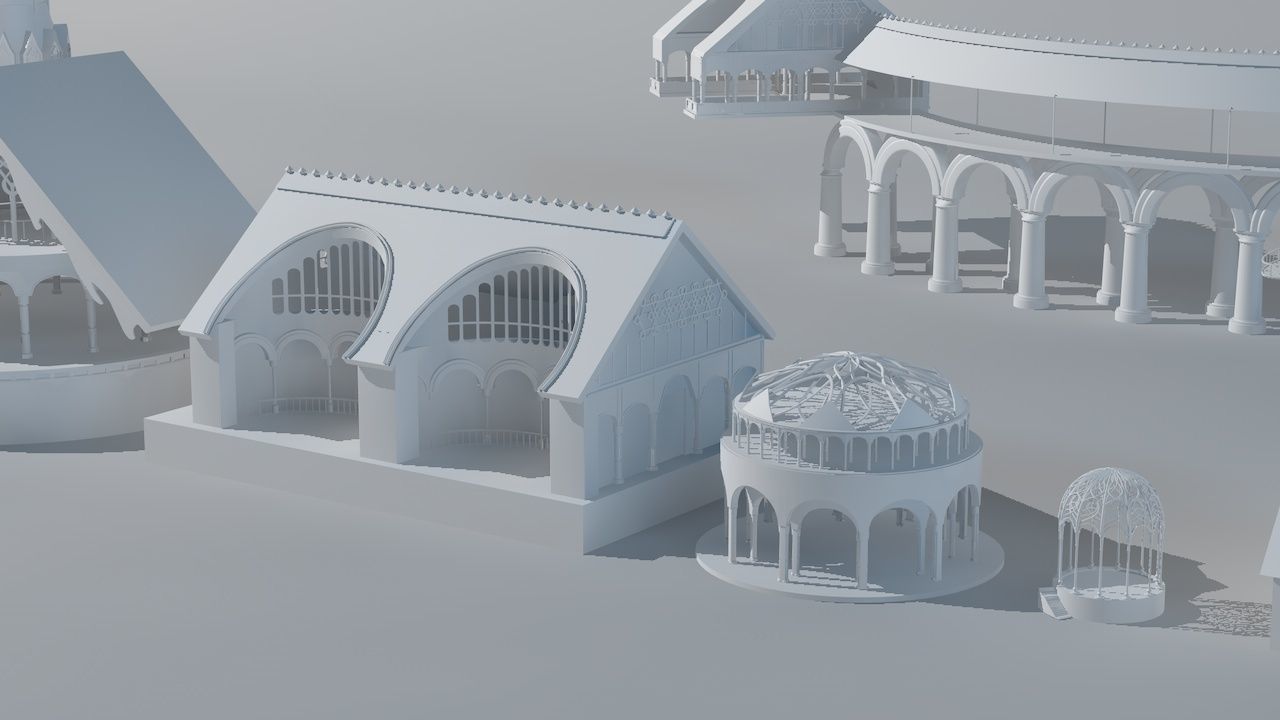 Lord of the rings 3D model_1