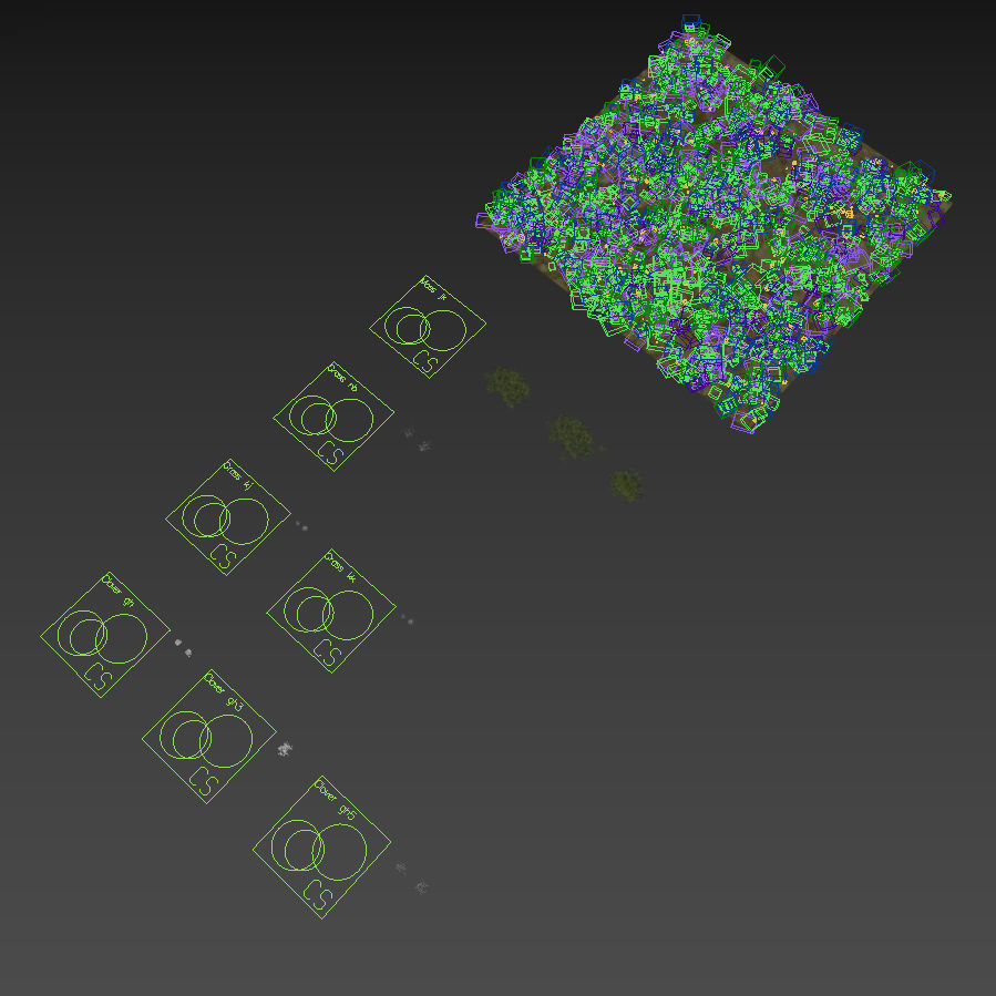 Meadow Grass 3D model_4