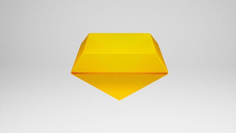 Diamonds Pack Low-poly 3D model_4