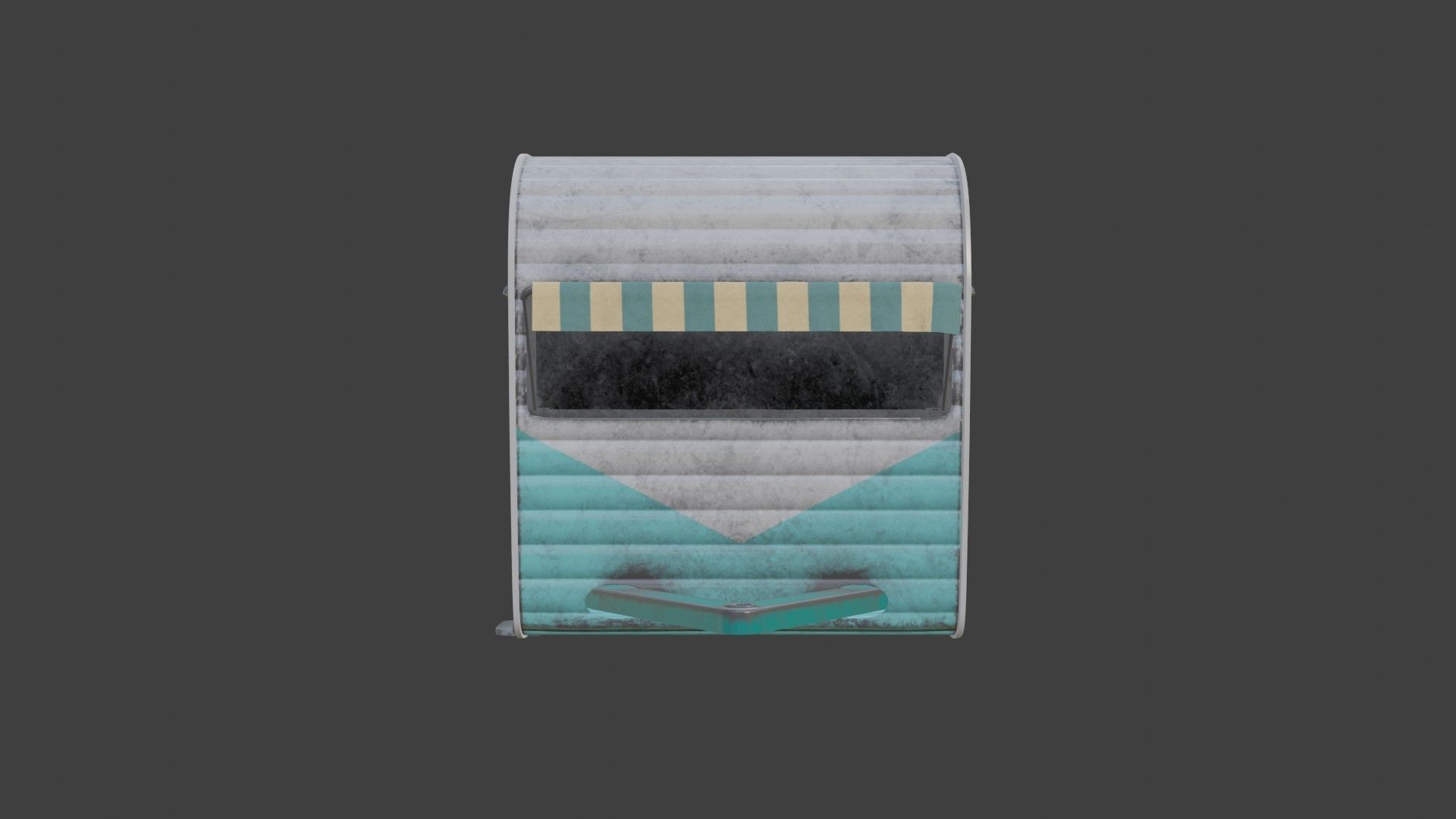 Camper Trailer 3D model_2