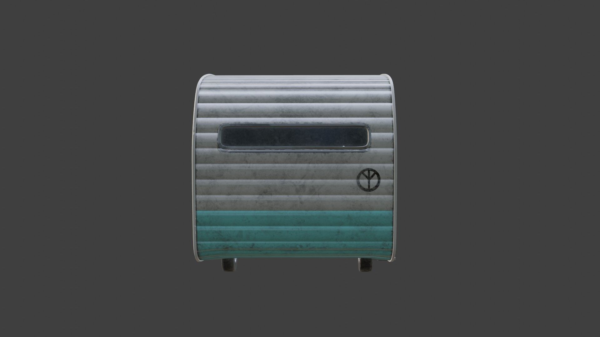 Camper Trailer 3D model_4