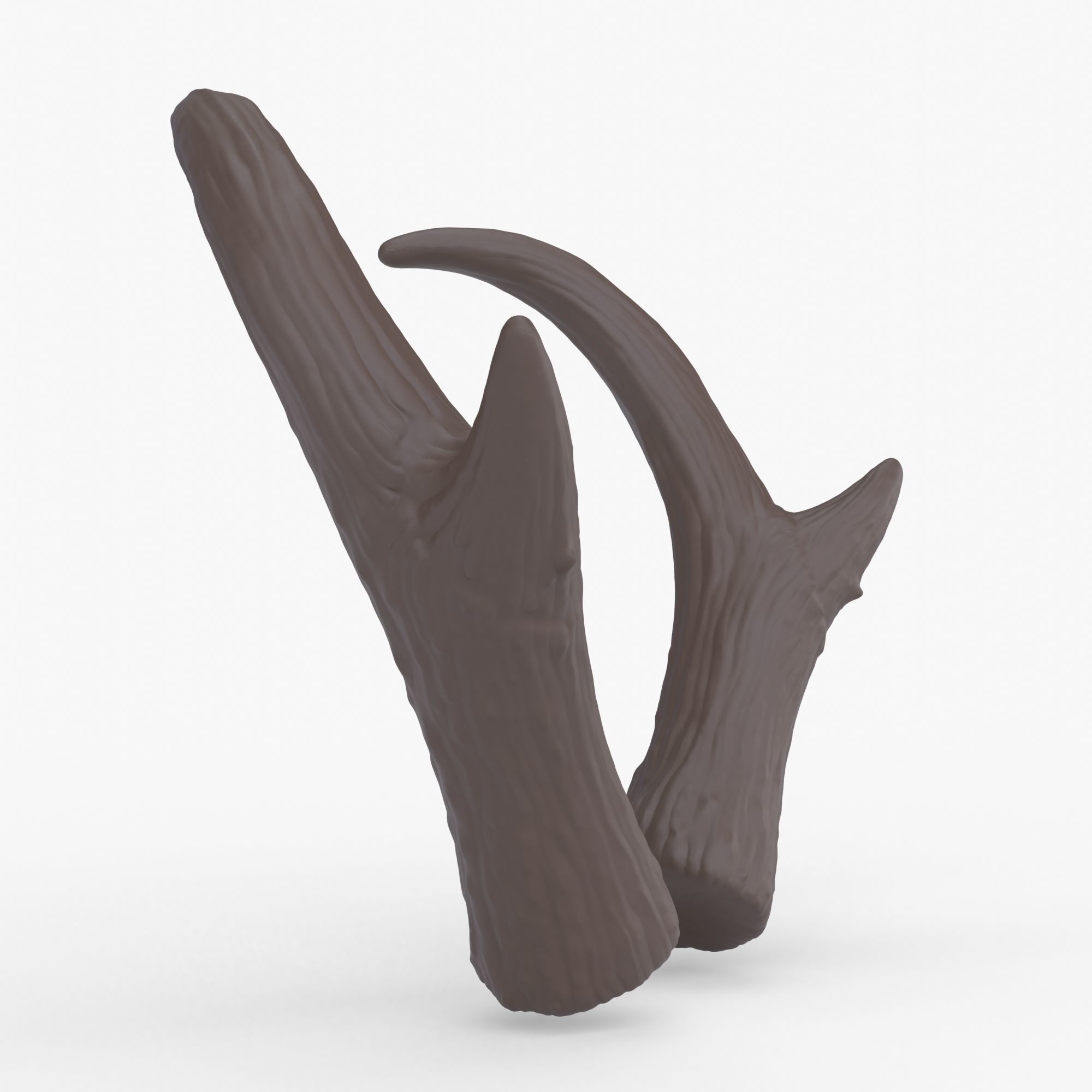Pronghorn Horns - Sage 3D print model_2