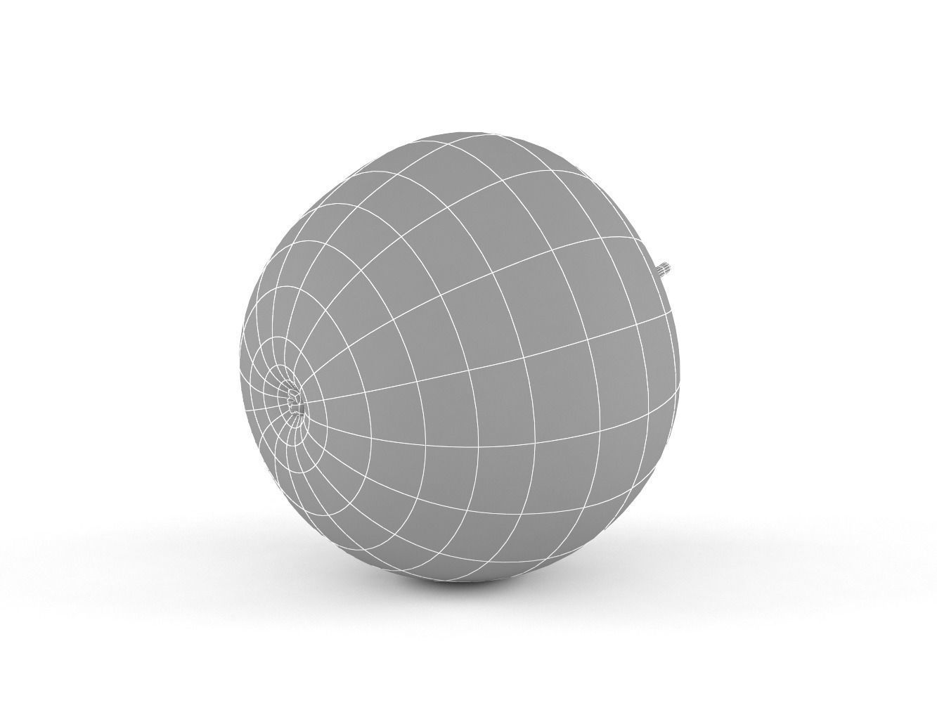 Apple 3D model_10