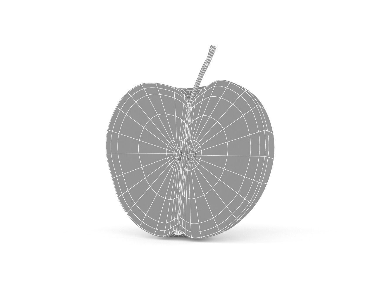 Apple 3D model_9