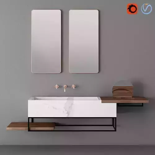 Modern Bathroom Cabinet  No 086 