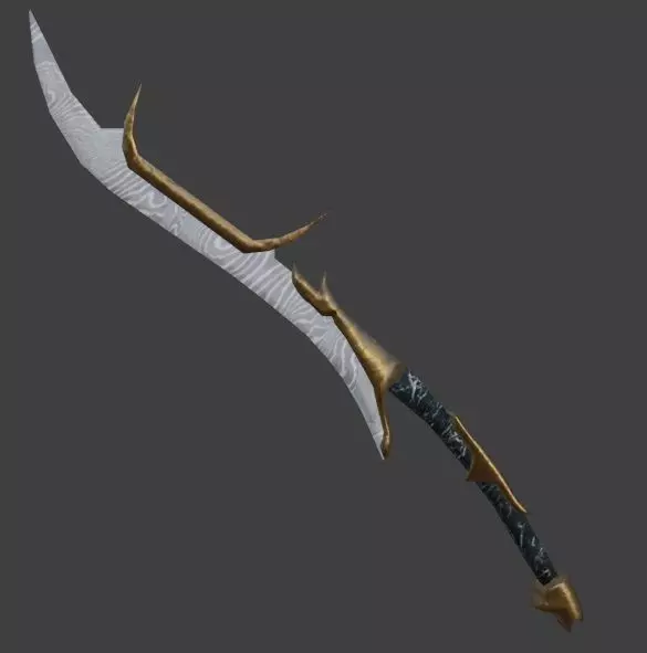 Legendary Sword 3D model_0