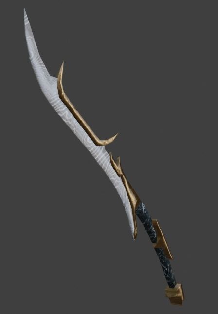 Legendary Sword 3D model_2