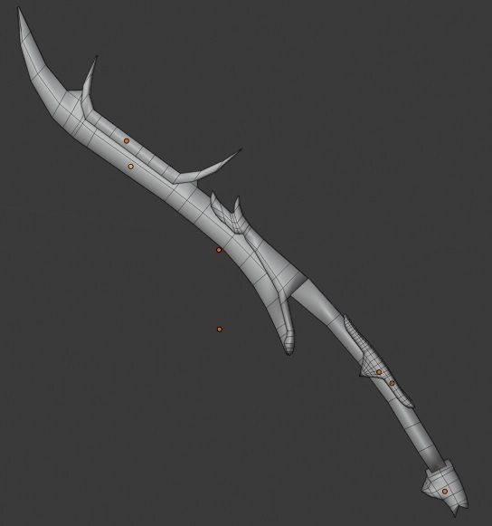 Legendary Sword 3D model_4