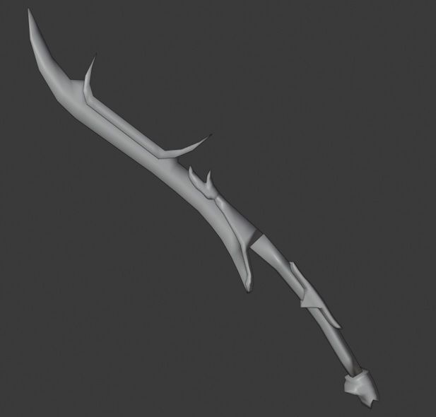 Legendary Sword 3D model_3